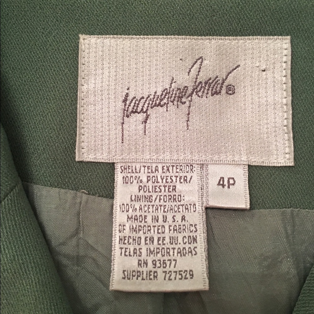 3-piece suits, size 4P